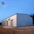 WZH cheap fire proof warehouse thermal insulation industrial steel structure plant workroom with color roofing sheet